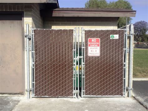 trash enclosure gates price